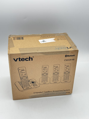 VTech CS6529-4B Cordless 4-Handset DECT 6.0 Phone W/ Answering System