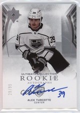 2021-22 Upper Deck Ultimate Collection Rookies 29/99 Alex Turcotte #196 Auto 0c3