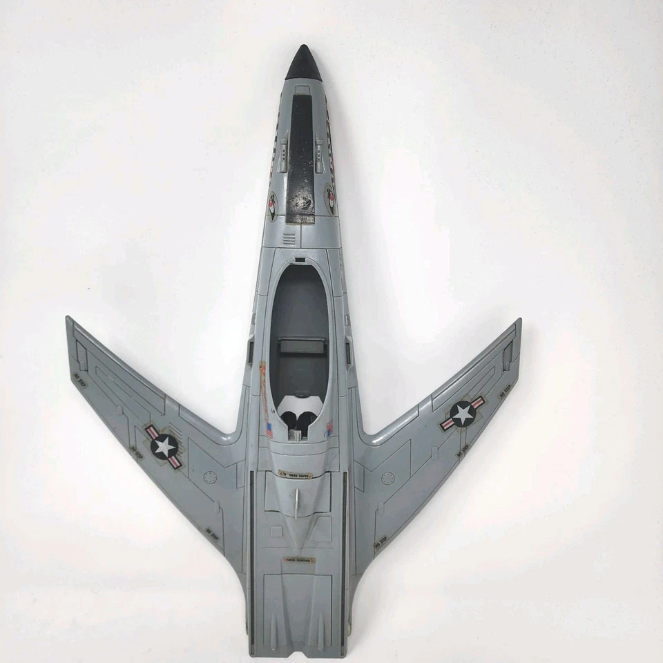 Hasbro GI Joe X-30 Conquest Fighter Jet 1986 de colección NO COMPLETO Foto 3 de 4