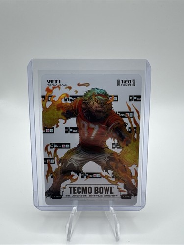 Bo Jackson Battle Arena Tecmo Bowl #115 Yeti Travis Kelce Sore Thumbs FIRE