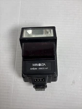 Vintage Minolta Maxxum Flash 2800AF Electronic Flash Camera Accessories
