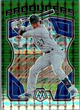 2021 Panini Mosaic - Producers Trevor Story #P4 Green Mosaic Prizm
