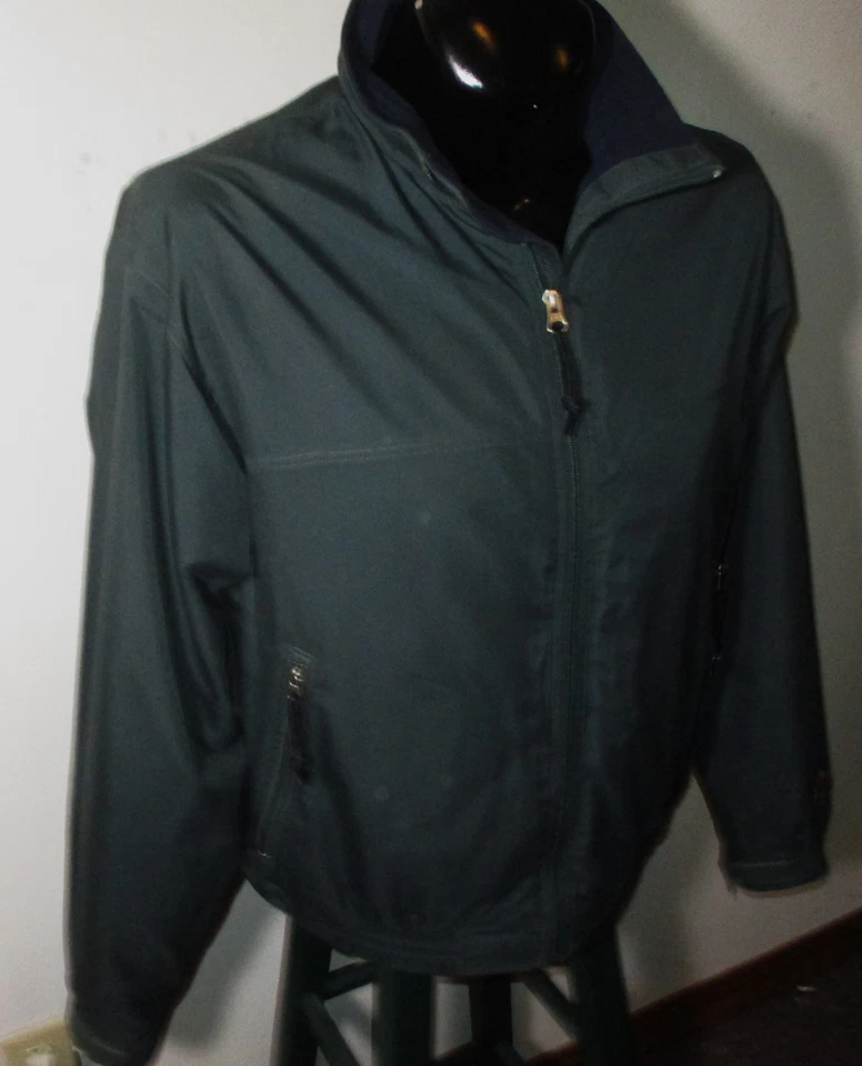 EASTERN MOUNTAIN Sports Green Full Zip Insulated Jacket Men's Size S - Image 3 of 4