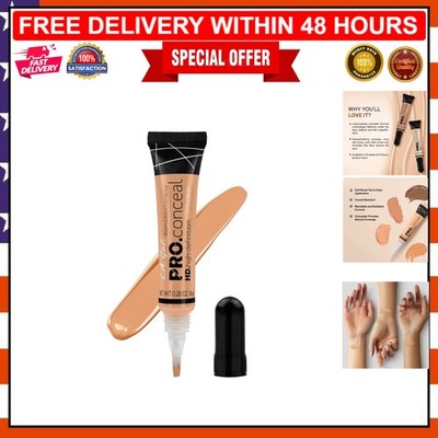 0.28 Oz HD Pro.Conceal Creamy Beige - Lightweight, Long-Wearing Makeup Essential