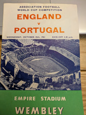 england v portugal 25/10/1961 world cup group 6