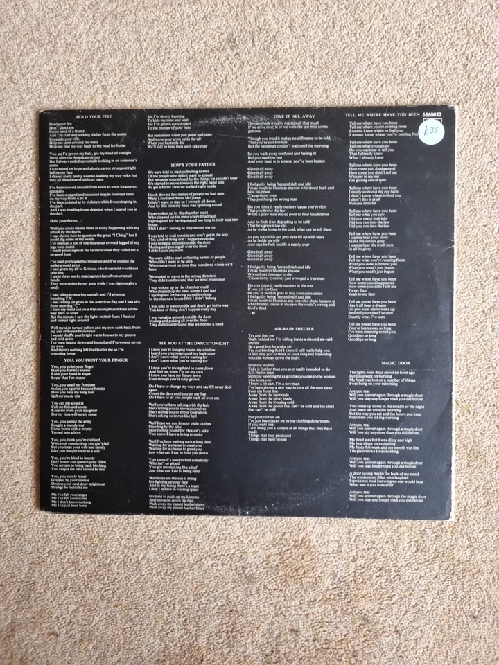 Patto - Hold Your Fire Vinyl LP Vertigo Records UK 1971 - Image 4 of 4