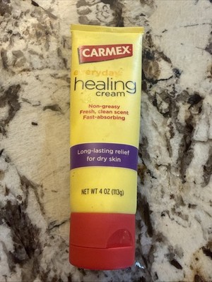Carmex Healing Cream Non-greasy Lotion 9 Healing Ingredients 4oz DiscontinuedHTF