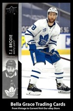 2021-22 Upper Deck T.J. Brodie #166 Toronto Maple Leafs NHL Hockey