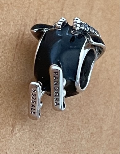 Genuine Pandora ALE S925 Skiing Penguin Charm - Picture 8 of 8