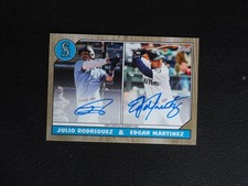 2022 Topps Julio Rodriguez Edgar Martinez Industry Conference AUTO Autograph