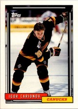 1992-93 Topps #512 Igor Larionov Vancouver Canucks