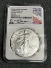 2022(W) NGC MS70 American Silver Eagle Dollar (FDOI, Uram-signed), U.S. $1 1 oz