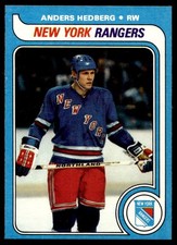 1979-80 Topps Hockey #240 Anders Hedberg New York Rangers EX-EXMINT