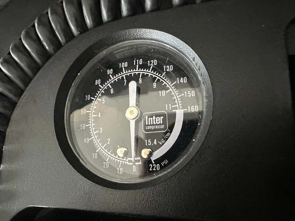 1988 1989 Porsche 911 Turbo 928 930 944 Tire Air Compressor Inflator Original - Image 3 of 4