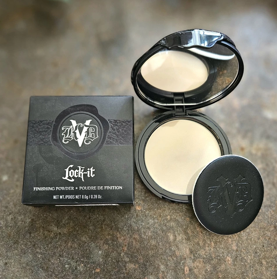 KVD LIGHT Lock-It mattierendes Finishingspulver volle Größe 0,28 Unzen Neu im Karton!