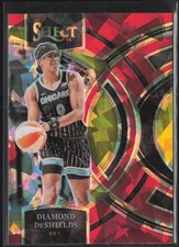 Diamond DeShields 2024 Panini Select WNBA #112 Premier Red Ice