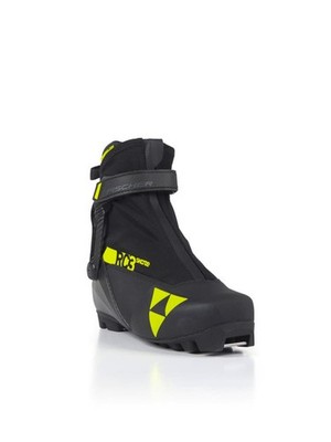 Fischer RC3 SKATE Unisex Langlaufschuhe Skating schwarz/gelb schwarz
