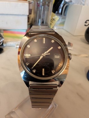 Timex Viscount Calendar Automatik Herren Armbanduhr 1971
