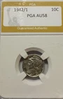 1942/1 AU Mercury Dime