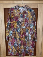 Colorful Kika Vargas x Target Puff Sleeve Cotton Dress Size 2X EUC