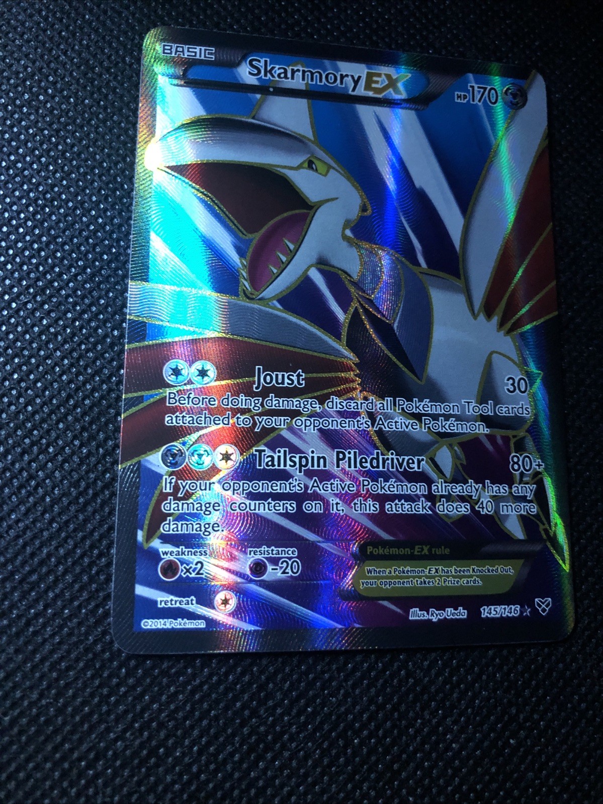 Skarmory EX - 145/146 - Full Art Ultra Rare NM