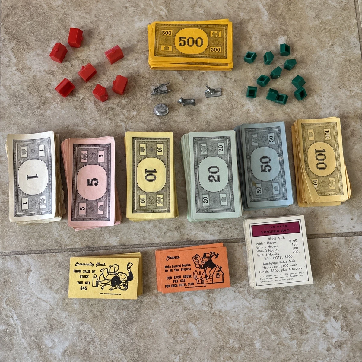 Las mejores ofertas en 1961 Piezas De Juego Monopoly y piezas | eBay