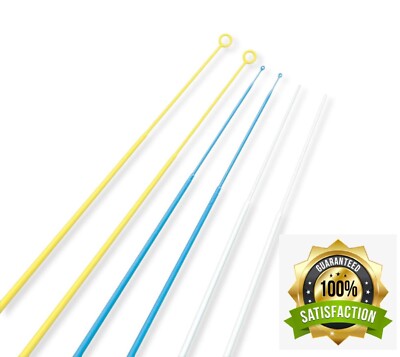 Sterile Disposable Inoculating Loops and Needles Perfect for Laboratory Sciences