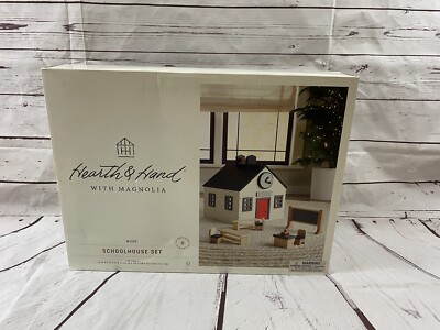 Casa Delle Bambole Hearth & Hand, Set Scuola. In Legno, Con Mobili. Nuova! - Foto 2