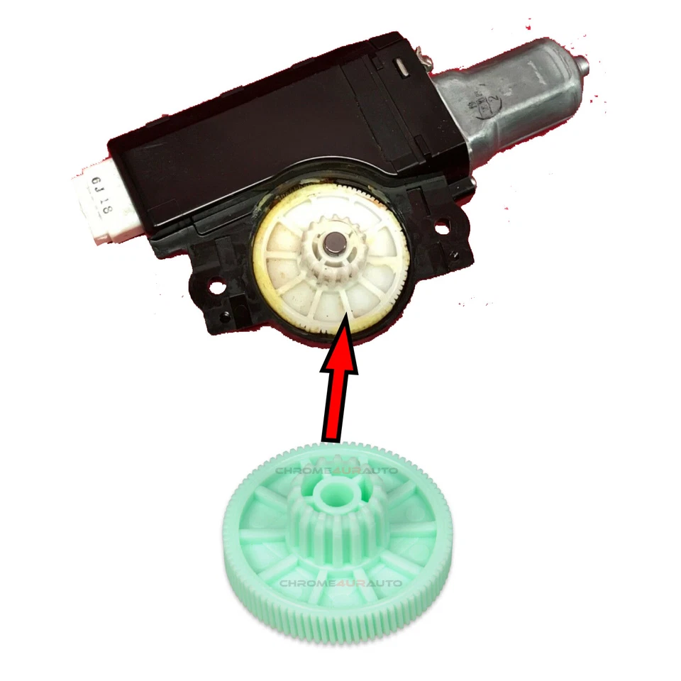 Engranaje de reparación de motor techo corredizo corredizo para Hummer H3T H3 47107110670 2331000151 MODELO Foto 4 de 4