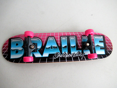 Braille Skateboarding Aaron Kyro 80's Professional Hand Board 11'' Features Claw