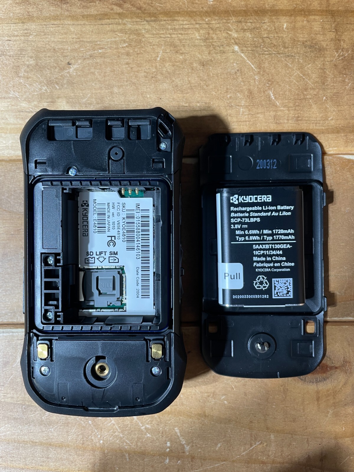 Kyocera DuraXV Extreme E4810 16GB Black (Verizon) w/ Camera