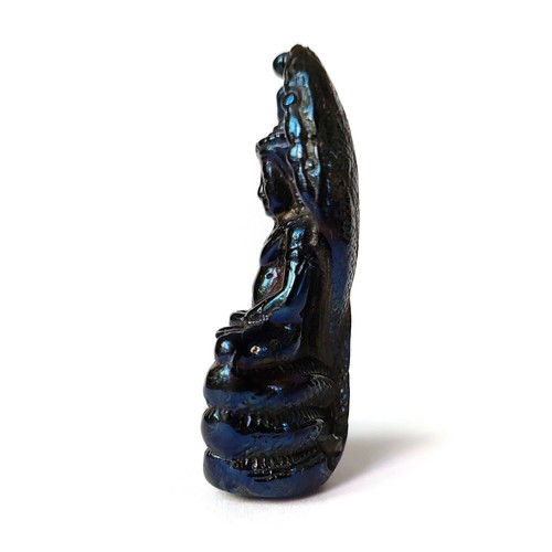 Leklai Naga Cubriendo Buda Phra Nak Prok Amuleto Tailandés Poderes Místicos Estatua 2" - Imagen 3 de 12