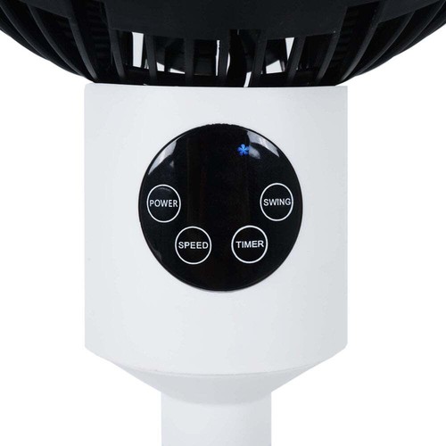 33" Oscillating Pedestal Fan Electric Floor 3 Speed Adjustable & Remote Control - Picture 10 of 20