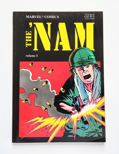 The 'Nam TPB Graphic Novel 1989 Volume 3 Marvel Comics 1st Print Michael Golden