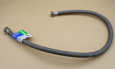 Faucet Supply Line Braided Compression Lines 30" x 1/2" FIP x 1/2" Comp To Valve