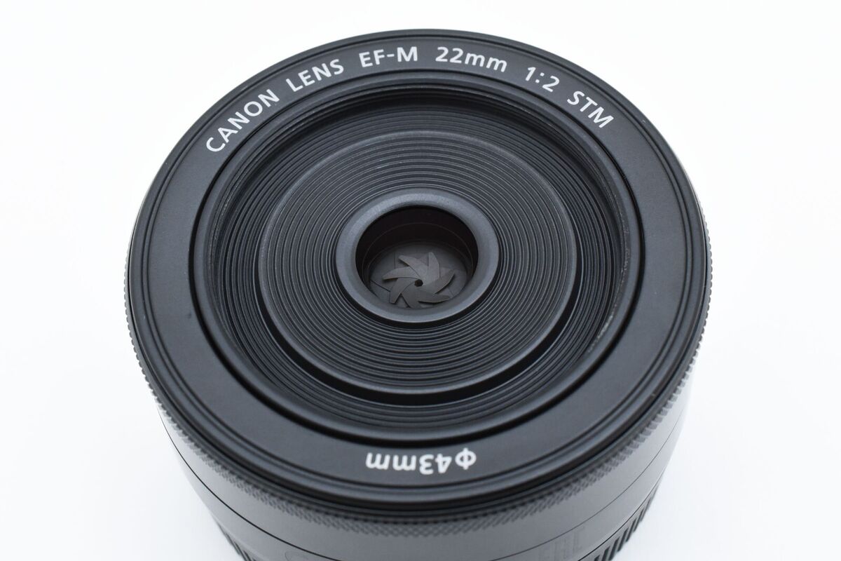 Canon EF-M 22mm f/2 STM wide angle lens Used Excellent 5+ Canon EF-M 22mm f/2 STM wide angle lens Used Excellent 5+