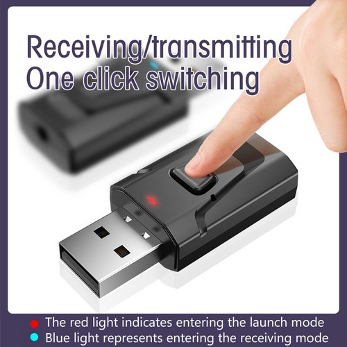 USB Bluetooth 5.4 Audio Transmitter Receiver MIC Wireless Adapter _yi - Afbeelding 6 van 12