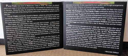PEREZ PRADO Y SU ORQUESTA MAMBO 1999 PROPER RECORDS ABCD 106 EUROPE DIGIPAK CD - Picture 3 of 4