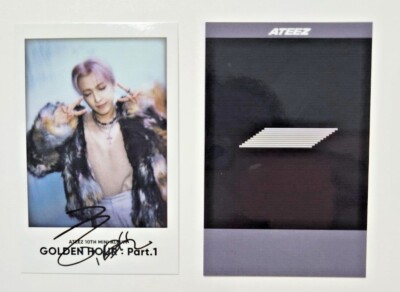 ON HANDS] ATEEZ GOLDEN HOUR POP UP STORE OFFICIAL EVNET LUCKY DRAW