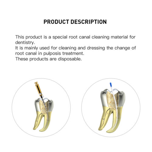 Papel Absorbente Dental Endo Puntas 15-40# 45-80# Taper 0.02 Endodoncia Uso - Picture 9 of 21