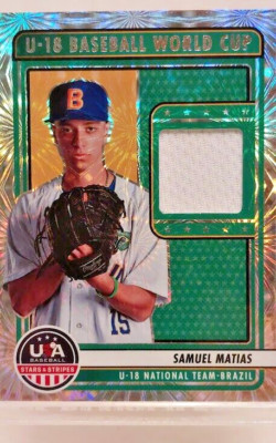 Samuel Matias 2023 USA Stars Stripes #U-18 World Cup Brazil Materials Fireworks