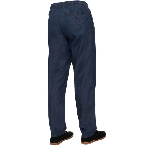 Kruze Rugby Trousers Hombre Elástico Cintura Casual Elegante Trabajo Pants Todas - Imagen 9 de 27