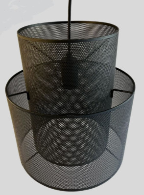 Pendelleuchte Deckenlampe Lampe Emil Lux schwarz metall 33 cm