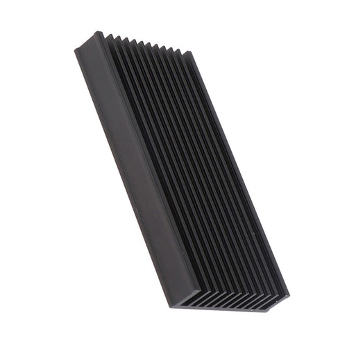 1Pc Aluminum Heatsink Cooler 50*100*12.7mm LED IC Fan Power Amplifier Radiato AT - Photo 6/7