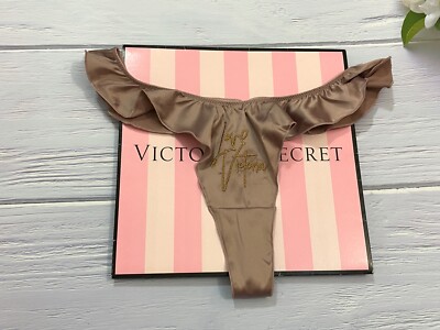 String Velours Dream Angels Victoria's Secret Taille L – Rose, Neuf Avec étiquettes, Collection Angel