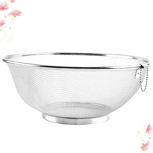 Stainless Steel Filter Basket Pasta Drainer Kitchen Colander Strainer - 第 1/12 張圖片
