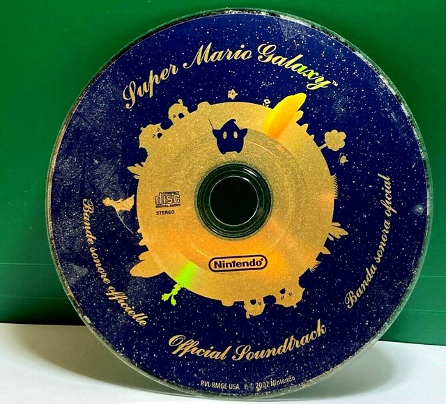 Super Mario Galaxy Official Soundtrack (Soundtrack) Disc Only 35796