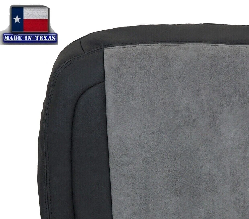 2004 2005 For Dodge Ram 1500 2500 3500 SLT Laramie Front Seat Covers Dark Gray - Image 3 of 4