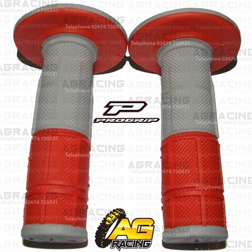 Empuñaduras Pro Grip Progrip 801 rojas para Honda CR 250R 1973-2008 CRF 250L 2013-2019 - Imagen 4 de 4