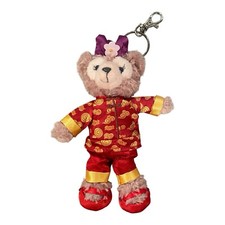 Hong Kong Disneyland Duffy ShellieMay Chinese New Year Keychain Limited Edition